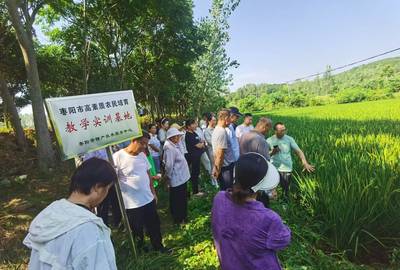 棗陽市劉升鎮(zhèn):水稻綠色高產(chǎn)高效技術(shù)培訓(xùn)班開班